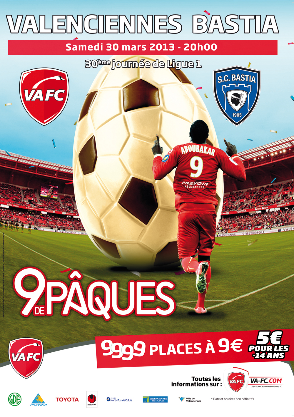 Pin's Badge USVA VAFC Valenciennes Football - Supporteur - Ligue 1 Ligue 2 - Équipe D'Auxerre