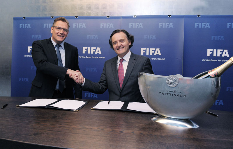 FIFA-Taittinger -champagne coupe du monde 2014 brésil