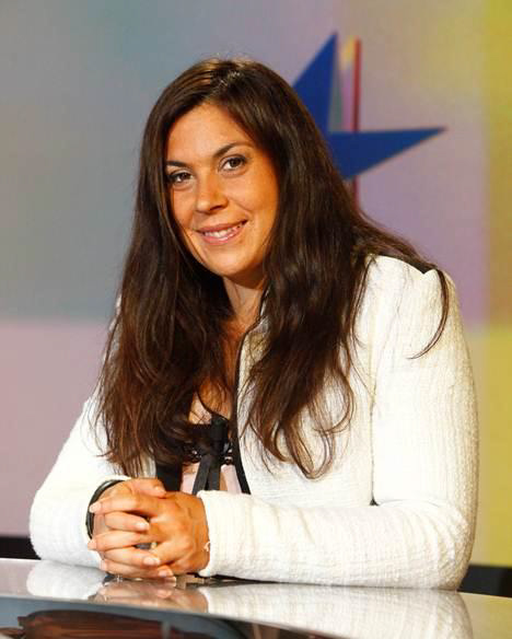 Marion Bartoli consultante eurosport US OPEN 2013 tennis