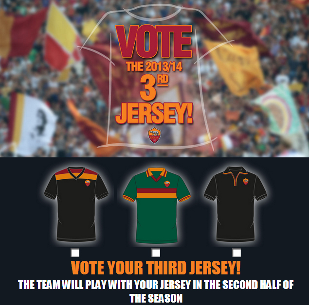 as roma maillot third 2013 2014 fans fan engagement