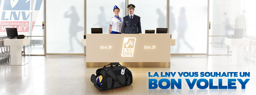 LNV bon volley compagnie aérienne hôtesse de l'air et stewart