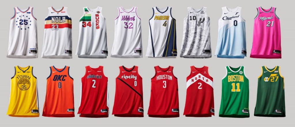 Nike dévoile 16 maillots NBA Earned Edition SportBuzzBusiness fr