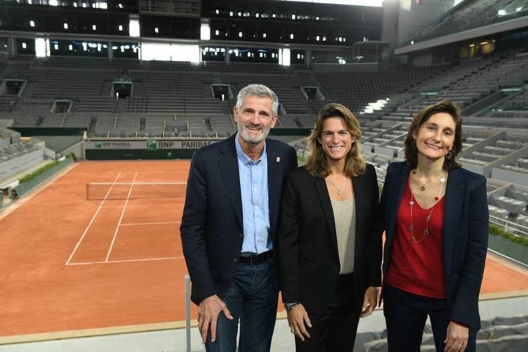 Tennis Amelie Mauresmo New Director Of Roland Garros Until