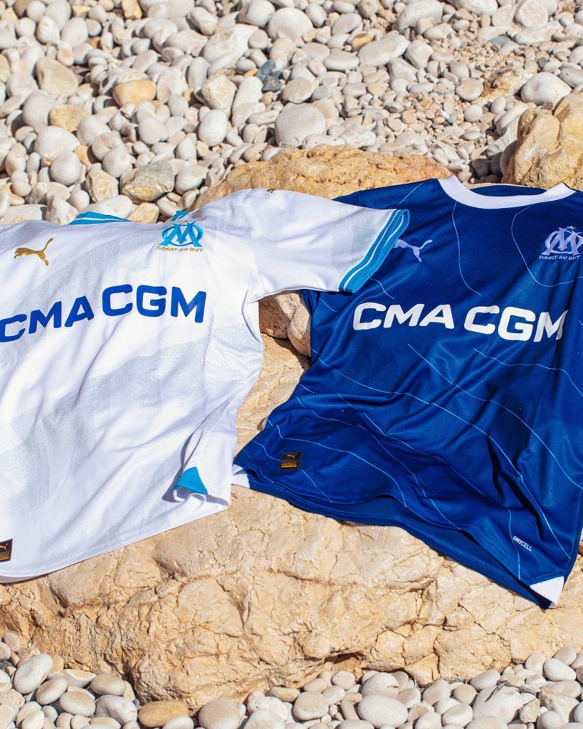 Puma dévoile les nouveaux maillots de lOlympique de Marseille pour la