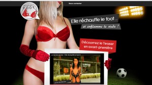 Un nouveau site internet sexy sport : Ellerechauffelefoot.fr
