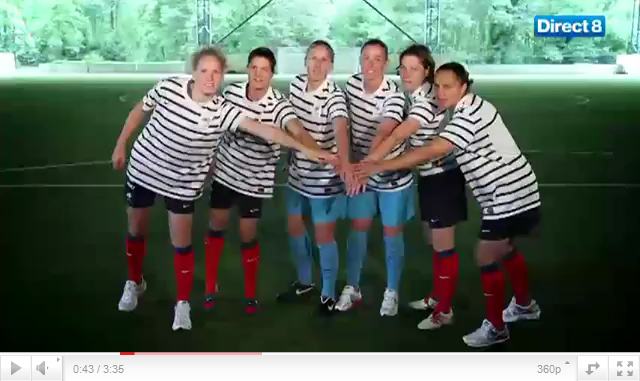 Vidéo : Découvrez le clip pour l’équipe de France de foot féminin