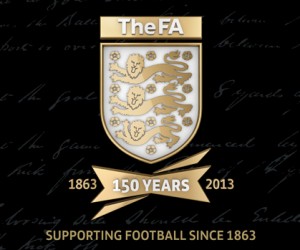 Un nouvel emblème en 2013 pour célébrer le 150ème anniversaire de la FA
