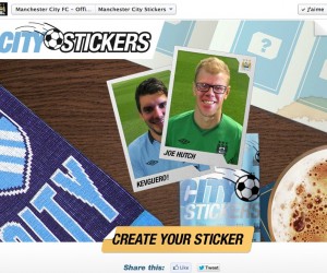 Manchester City Stickers : l’appli façon Panini