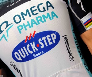 Le compte twitter des coureurs cyclistes d’Omega Pharma Quick-Step sur les maillots 2013