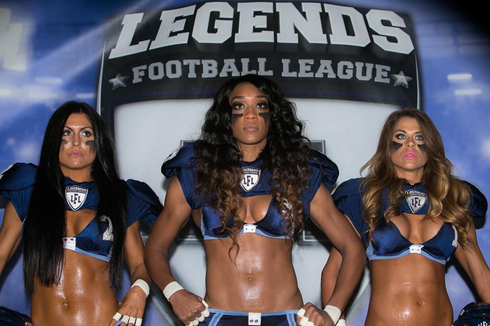 legends football league - women of the gridiron LFL lingerie football league sexy glamour