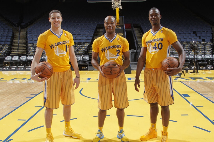 adidas sleeve jersey golden state warrior NBA