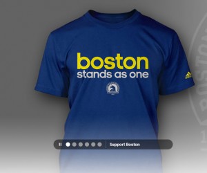 adidas lance un T-Shirt au profit des victimes de l’attentat du Marathon de Boston