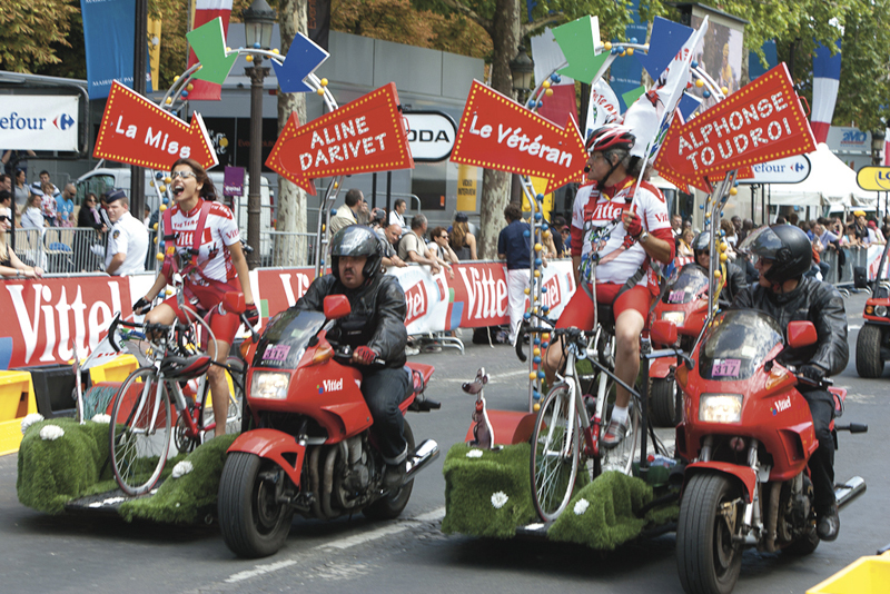 VITTEL Fête les Noces d'eau du Tour de France