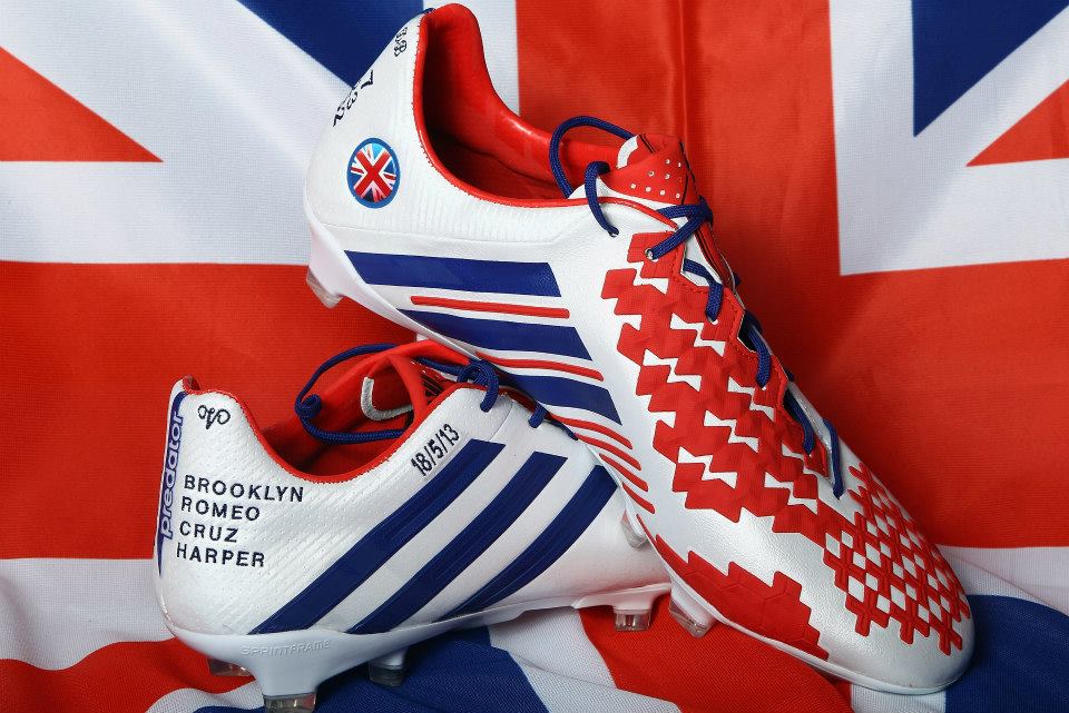 adidas predator david beckham special boots PSG Grande Bretagne victoria beckham