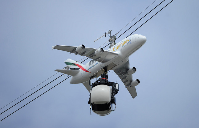emirates plane Roland Garros 2013