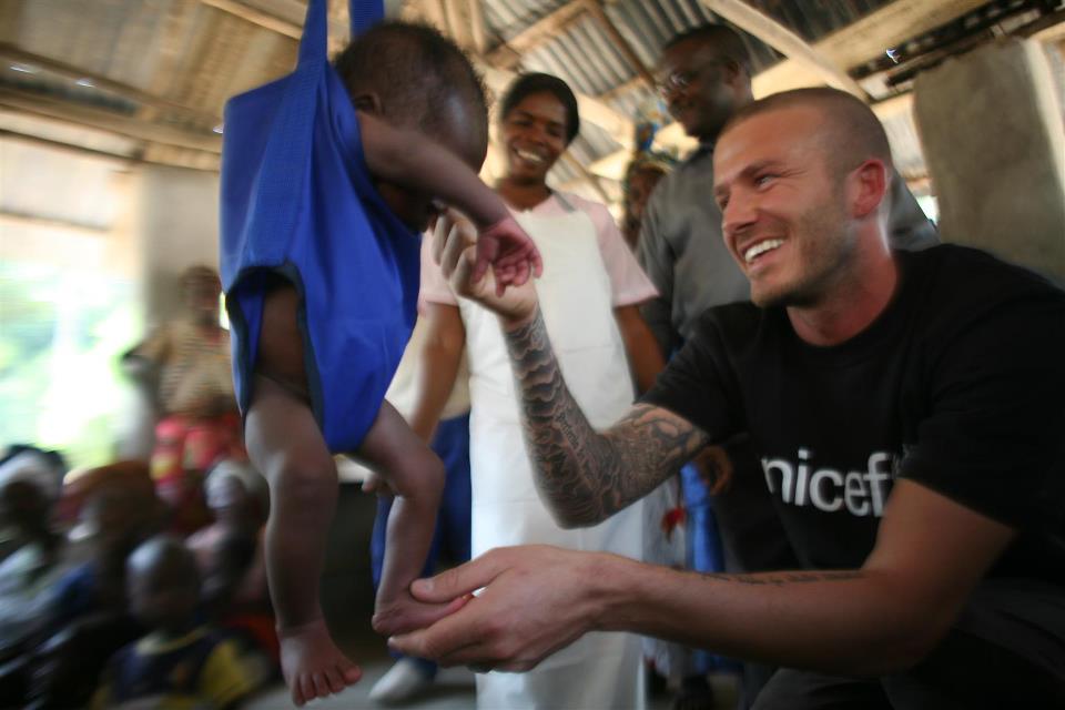 joyeux anniversaire david Beckham Unicef happy birthday