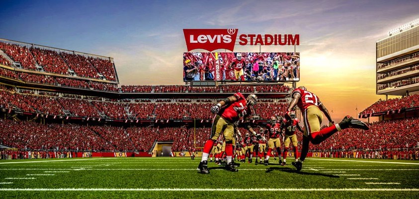 levi's stadium naming san fransisco 49ers NFL