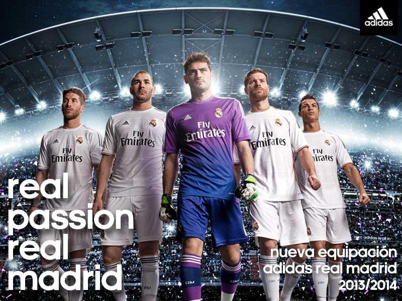 real passion real madrid maillot domicile 2013 2014 adidas