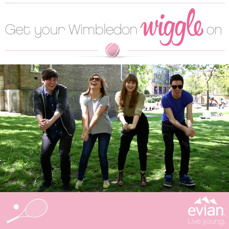 Wimbledon Wiggle Evian