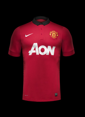 Manchester united 2013 2014 home kit nike