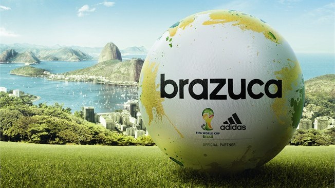 brazuca ballon officiel coupe du monde 2014 FIFA adidas