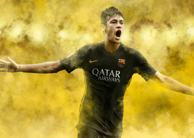 FC barcelona third kit black 2013 2014 Nike neymar