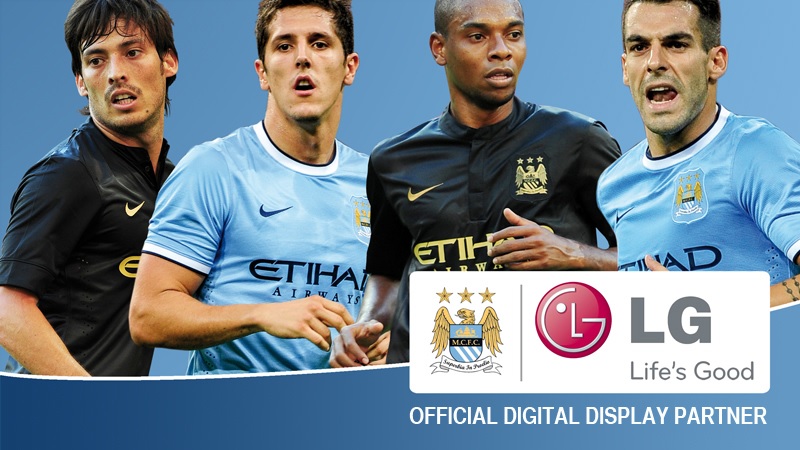 LG Manchester City sponsoring premier league