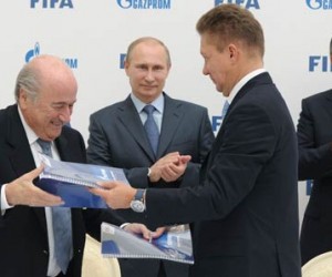 Gazprom nouveau Partenaire Officiel de la FIFA
