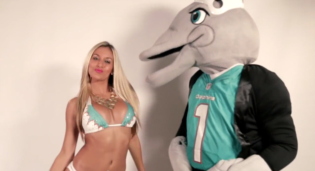 miami dolphins cheerleaders Robin Thicke Blurred Lines NFL sexy glamour hot