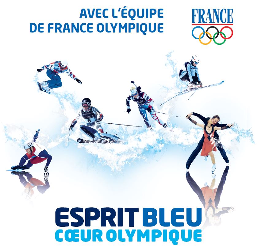 sochi 2014 esprit bleu coeur olympique CNOSF équipe de france