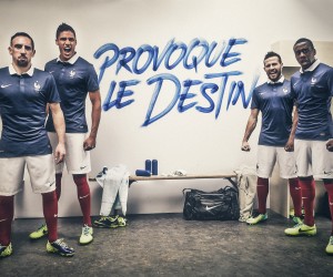 Coupe du Monde 2014 – Nouveau maillot de l’Equipe de France (Nike)