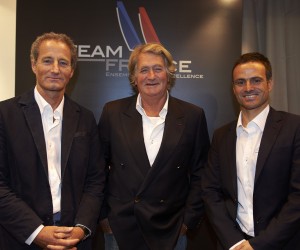 America’s Cup – Franck Cammas, Michel Desjoyeaux et Olivier de Kersauson lancent le Team France