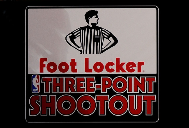 foot locker three points shoot contest