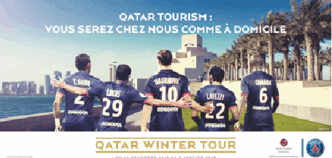 qatar tourism authority PSG