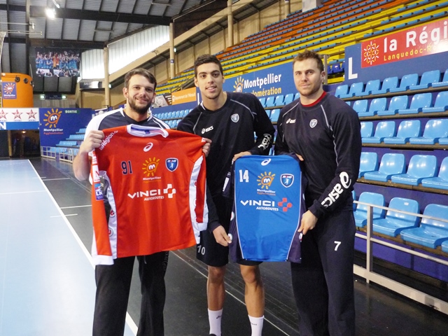 vinci autoroutes sponsor MAHB montpellier handball Nîmes