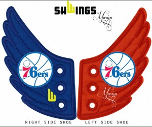 NBA – Marion Bartoli signe un accessoire de basket aux couleurs des 76ers (Wings)