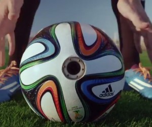 brazucam : adidas installe 6 caméras sur brazuca, le ballon officiel de la Coupe du Monde 2014