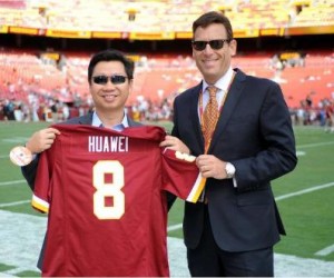 Huawei devient Partenaire Officiel des Washingtons Redskins (NFL)