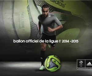 adidas et Lucas présentent le nouveau ballon Ligue 1 pour la fin de saison 2014/2015