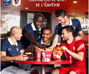 Comment KFC active son partenariat avec l’Equipe de France de Football