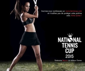 La marque de sous-vêtements techniques de sport Anita Active partenaire féminin de la National Tennis Cup