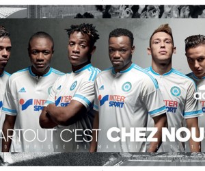 Nouveaux maillots domicile et third 2015-2016 de l’Olympique de Marseille (adidas)