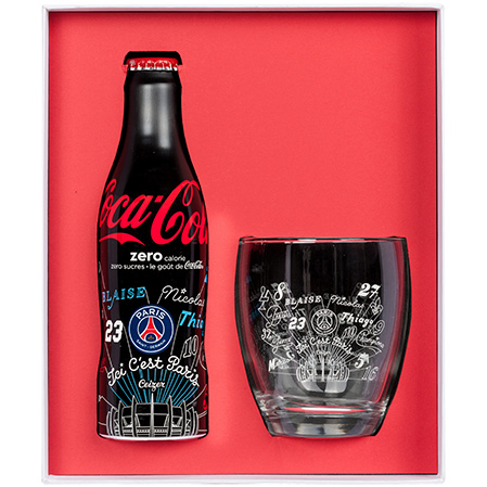 Le PSG et Coca-Cola dévoilent deux bouteilles collector vendues à 169€