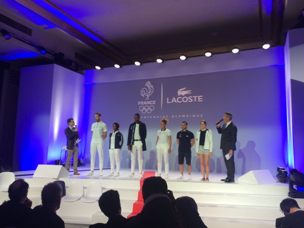 Lacoste jeux clearance olympiques 2016