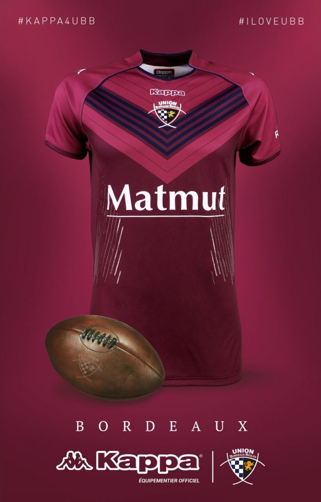 Rugby L'UBB et Kappa dévoilent les nouveaux maillots un 14 juillet