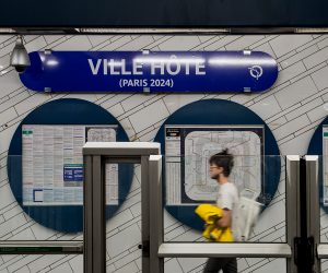La station de métro « Hôtel de Ville » rebaptisée « Ville Hôte » pour célébrer Paris 2024