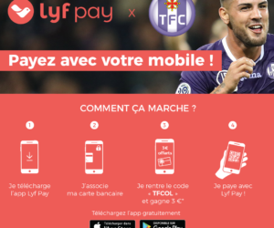 Le TFC opte pour la solution de paiement mobile Lyf Pay