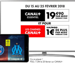 Bon Plan : L’intégralité des chaînes Canal+ à 20,90€/mois pendant 2 ans au lieu de 34,90€ jusqu’au 25 février 2018 !