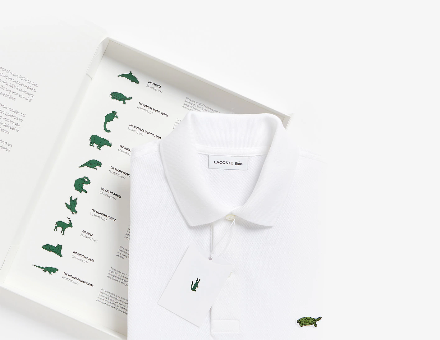 lacoste limited edition animals