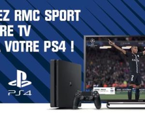 TV – RMC Sport désormais accessible sur PlayStation 4